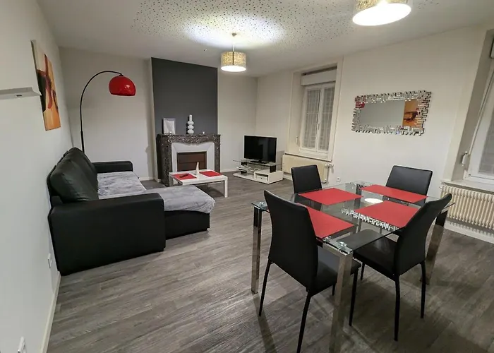 Rénové, Proche Centre-ville épinal, 2 Chambres, Confort, Wifi, Parking - Fr-1-589-54 Appartement Épinal